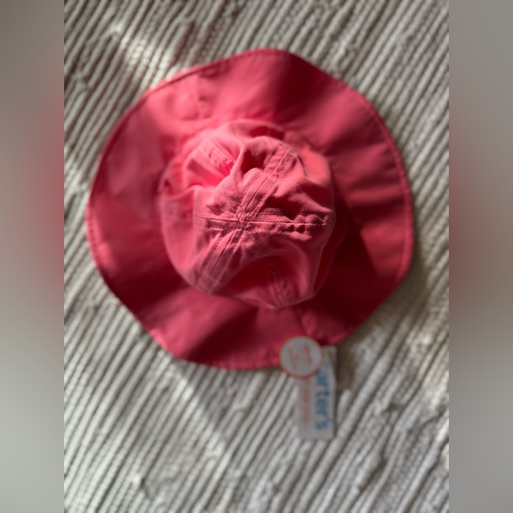 Carter's Pink Floppy Brim Hat